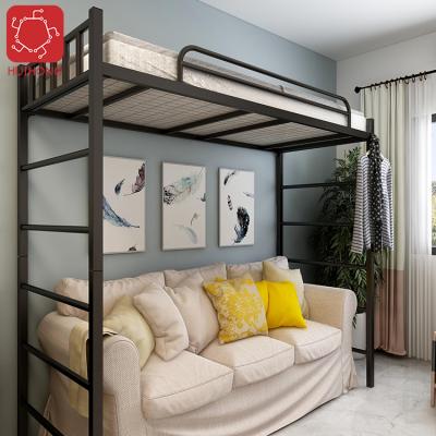 China Huihong ODM Loft Bed 2130*900*2000 Mm Steel Frame Contemporary Bunk Bed Sofa Cum Bed Dormitory Furniture for sale