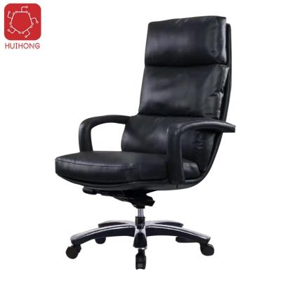 China Massage Huihong ODM ODM Convertible Office Furniture Leather Armchair Black Luxury Directors Chairs Office for sale