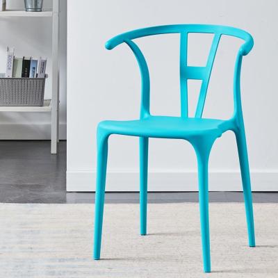 China Furniture Living Room Chair Set Sillas Plasticas Stackable Home Plastic Cheap Nordic Living Chairs for sale