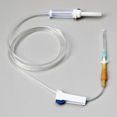 China High quality and best price PP+PVC 20 drops/ml infusion set for sale