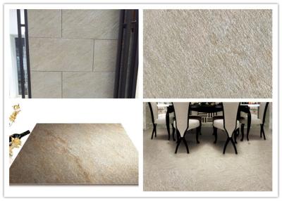 China Het gele Beige Ceramische Verglaasde Concave en Convexe Patroon van de Porseleintegel Te koop