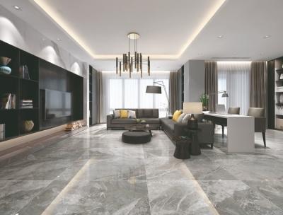 China Ceramic Porcelain Floor Tile Durability / Glazed Porcelain Wall Tile 12mm Thick for sale