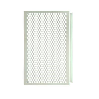 China Corrosion Resistance Suppliers Of Decorative Round Holes Punched Metal Sheets Perforated Steel Panels for sale