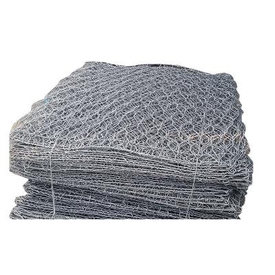 China Easily Assembled Galvanized Hexagonal Wire Mesh Woven Gabion Net Gabion Box Iron Gabion for sale