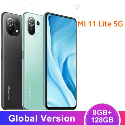 China Dual SIM Card Global Version Xiaomi MI 11 Lite 5G Smartphone 8GB 128GB 6.55 inch Snap 780G Octa Core 64MP Camera 4250mAh 33W Fast Charging for sale