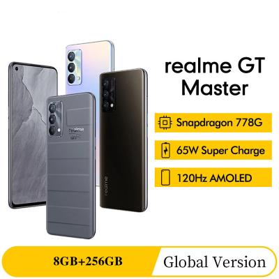 China Smartphone Snap 778G Octa-core 8GB 256GB 120Hz Super Amoled Dual SIM Card Global Version Realme GT Super Dart 6.43