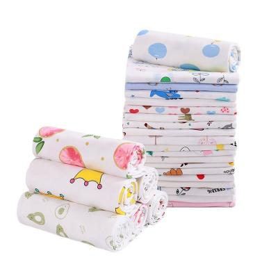 China High Quality Anti-static Cotton Cartoon Pattern Wrap Thin Newborn Towel Blanket For Baby for sale