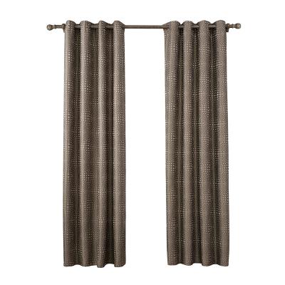 China Source Factory Hotel Living Room Bedroom Drapes Insulated Jacquard Material Curtains for sale