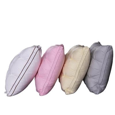 China Cheap Hotel Pillow China Factory Anti-static White Down Pillow Microfiber Alternative Pillow Hotel for sale