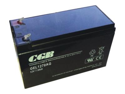 China Solar System Gel Tech Batteries 12V 7Ah Sealed Lead Acid Rechargeable Battery for sale