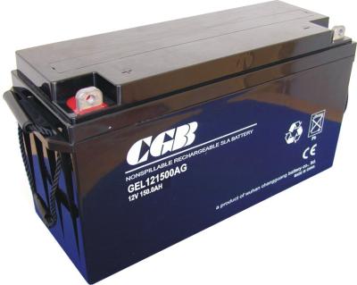 China GEL Rechargeable Lead Acid Maintenance Free Battery 12V 150AH for sale