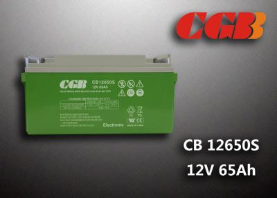 中国 非Spillable Cb12650sの再充電可能な密封された鉛酸蓄電池12v 65ahのABSプラスチック 販売のため