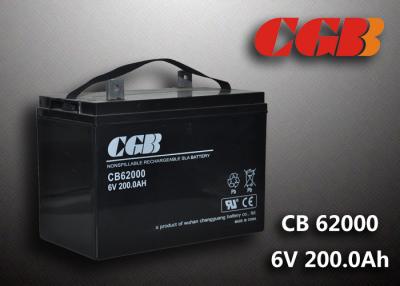 China CB62000 6v Deep Cycle Battery 200ah Power Energy Solar Wind Lead Acid Sealed Batteries for sale