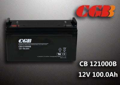 China Sealed CB121000B 12V 100Ah Rechargeable Lead Acid Battery Power Back up Application for sale