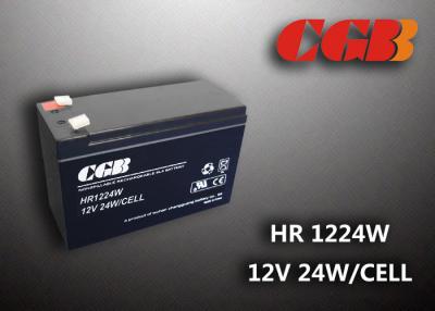 Cina 12V 24W/batteria al piombo delle cellule HR1224W UPS, batteria ignifuga regolata V0 in vendita