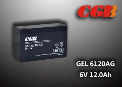 China 12AH GEL6120AG GEL AGM Lead Acid Rechargeable Battery For Solar System for sale