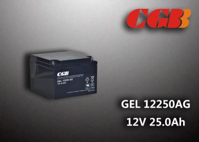 China 12 V 25ah Lead Acid Gel Battery , Non Spillable Solar Wind Lead Acid Battery for sale