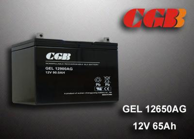 China GEL - AG Solar Rechargeable Valve Regulated Lead Acid Battery Sealed 12V 90AH for sale