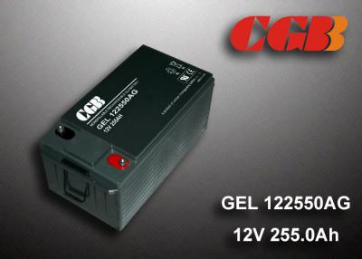 China GEL - AG Seies Solar Wind System ABS Platic Battery GEL122550AG 12V 255AH for sale