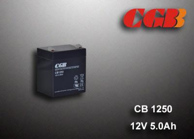 China CB1250 Rechargeable Lead Acid Battery 12V 5.0AH For Medical Equpment Alarm System for sale