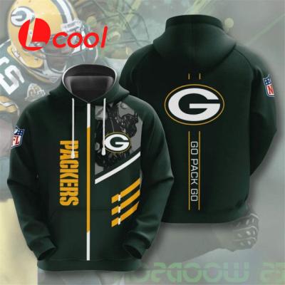 China 2021 Anti-wrinkle Lcool NFL 3D Football Pullover Hoodies Sweatshirt Digital Printing Oversized Hoodie for sale