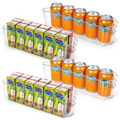 China Freshness Keeping Refrigerator Organize Free Fridge Organizer Bins For Drink Plastic Storage for sale