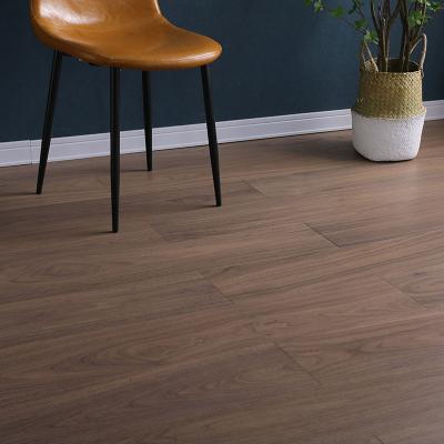 China Lightweight 12mm Thickness Industrial Brushed Oak Engineered Hardwood Solid Parquet Wood Flooring for sale