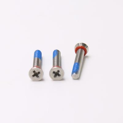 China Pan Stainless M3 Countersunk Head O Ring Steel Self Sealing Screw for sale