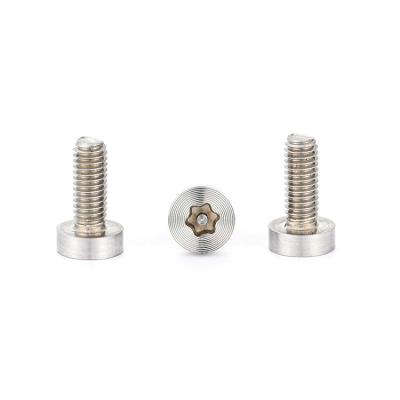 China Torx Pan CD Model With Pin Stainless Steel Low Cup Head Screws for sale