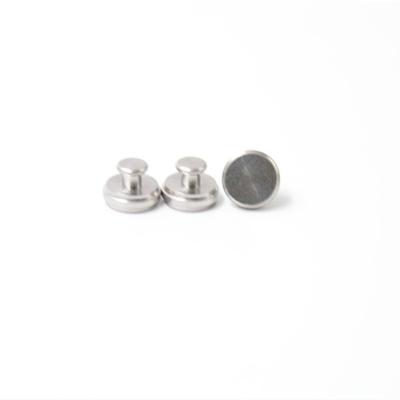 China Pan ANZK New Design Stainless Steel Satin Brushed Press Stud Knob for sale