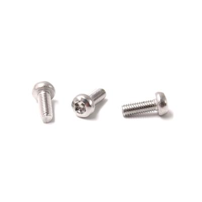 China ISO7380 m5 Pan Knob Head Tamper Proof 6 Lobe Pin Security Screw for sale