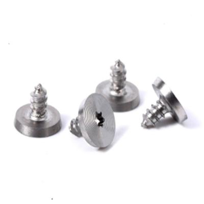 China Pan M3 CD Pattern Big Flat Head Plum Blossom Self Tapping Screw for sale