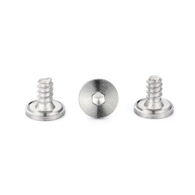 China Pan Stainless Steel CD Tail Pattern Socket Flat Self Drilling Screw for sale