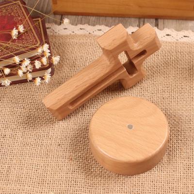 China Creative Retro Wooden Products Creative Wooden Pendant Opens Solid Wooden Cross Pendant Ornaments for sale