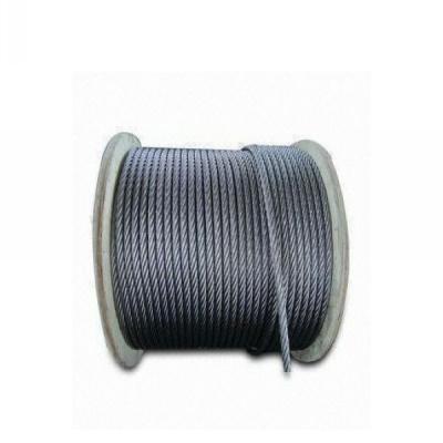 China Rope Stainless steel 304/316 wire rope steel tension cable price for sale