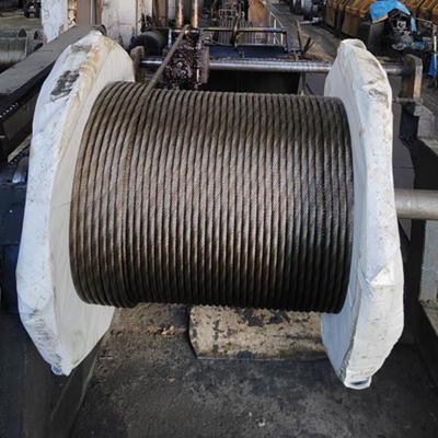 China Construction Ungalvanized 19x7 Non Rotation Wire Rope for Hoisting for sale