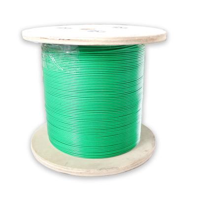 China Rope 6x7 Clear PVC coated wire rope for disaster relief tents for sale