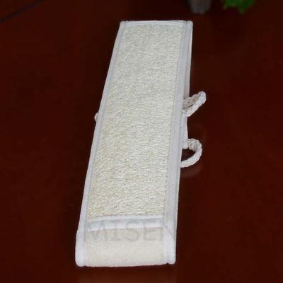 China EXFOLIATE Natural Exfoliating Massage Shower Scrubber Loofah Back Strap for sale