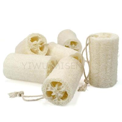 China Hot Selling Eco - Friendly Natural Bath Loofah With Rope For Hotel for sale