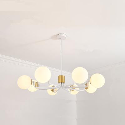 China Good Modern Factory Quality Chandelier Modern Design Art Chandeliers Simply White Pendant for sale