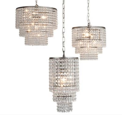 China Best Price Modern American Style Chandeliers Centerpieces K9 Luxury Pendant Lights Crystal Chandelier Light for sale