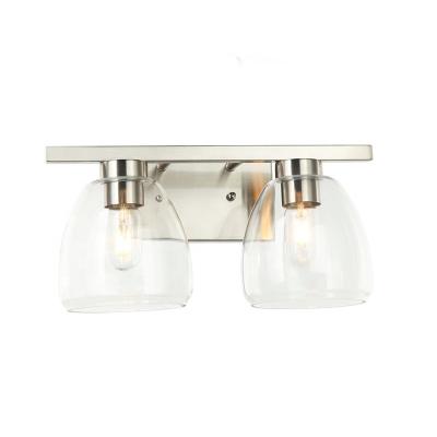 China Contemporary American Style 2 Lights Wall Light Fixture Wall Sconce Light Wall Lamps for sale