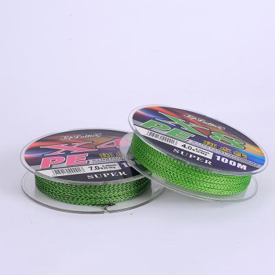 China Soft luster best spotted line 8 strands camouflage camouflage wear resistant pe braid fishing PE braid line for sale