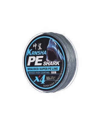 China Luster PEX4 100M German Technique Super PE Long Strand Soft Strong Multifilament Fishing Line for sale