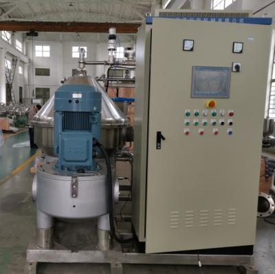 China Stainless Steel Disc Separator Module 45KW  Two-phase For Milk Beer Beverages Pharmaceuticals, And Chemicals for sale