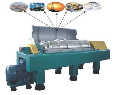 중국 스크롤 방출 디캔터 원심 분리기 기계를 처리하는 생선 기름 판매용