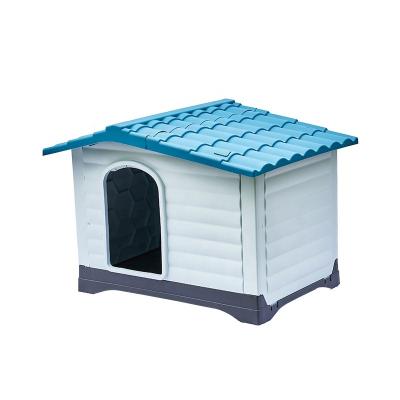 China Durable Waterproof Plastic Outdoor Dog Cages Dog Carriers Sun Protection Designs Animal Dog Kennel Houses for sale