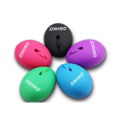 China 3D Best Selling Funny Unique Shape Computer Egg Wireless Mouse for sale