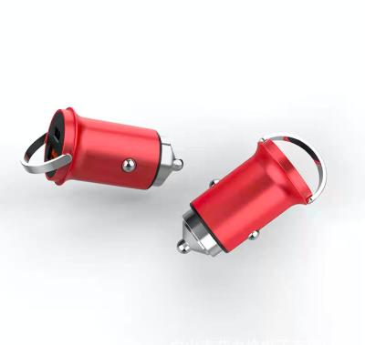 China USB A+C PD20W+ QC18W Dual Port High Speed ​​USB Car Charger Support PD3.0, QC3.0 for sale