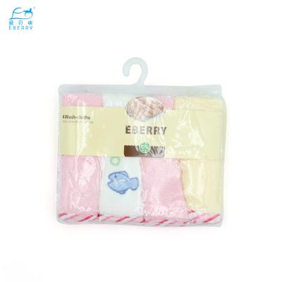 China New Designer Organic Newborn Face Washcloth Baby Towel Child Safe Washcloth Set and Washcloth for sale